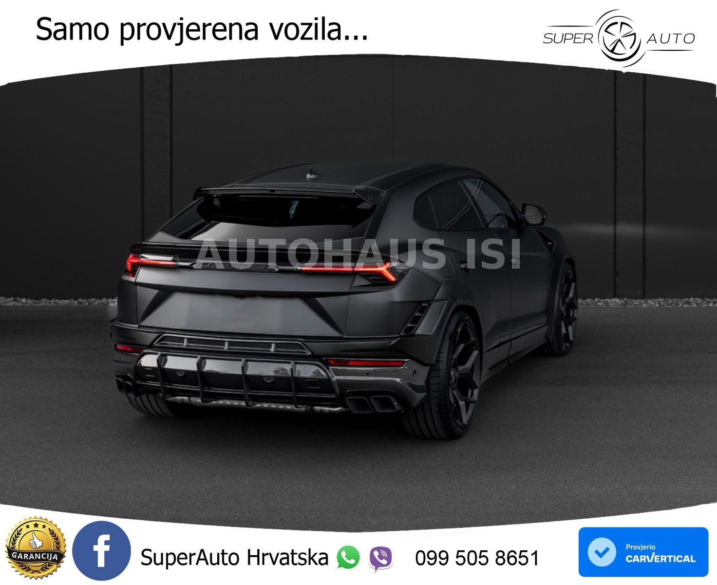 Lamborghini Urus S 4.0 V8 (666 KS) 4WD Automatic LED+GR SJED+ACC