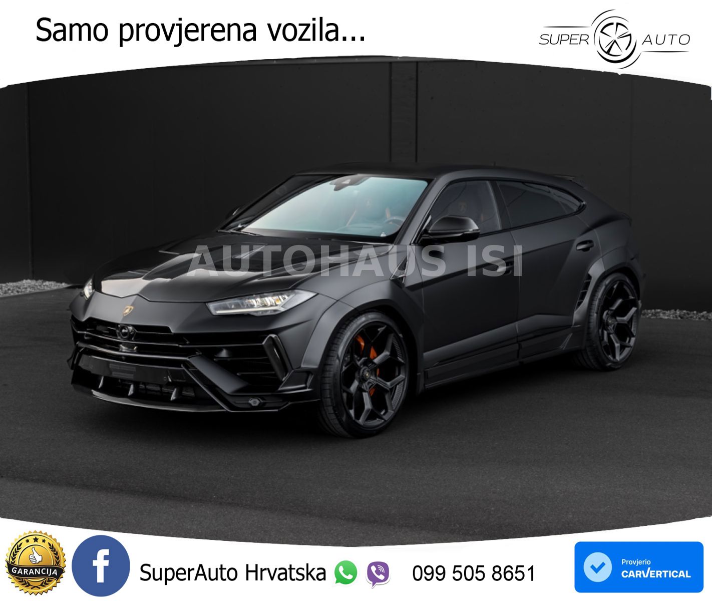 Lamborghini Urus S 4.0 V8 (666 KS) 4WD Automatic LED+GR SJED+ACC