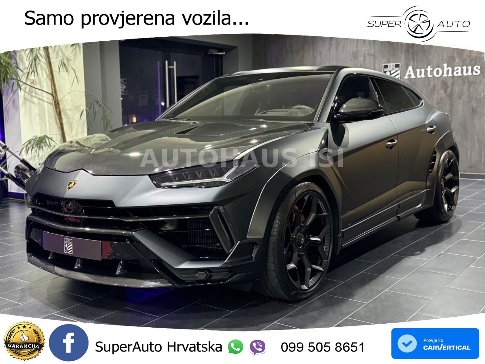 Lamborghini Urus S 4.0 V8 (666 KS) 4WD Automatic LED+GR SJED+ACC