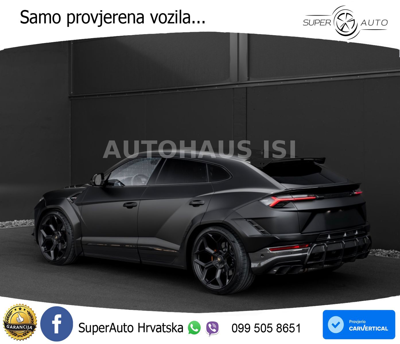 Lamborghini Urus S 4.0 V8 (666 KS) 4WD Automatic LED+GR SJED+ACC
