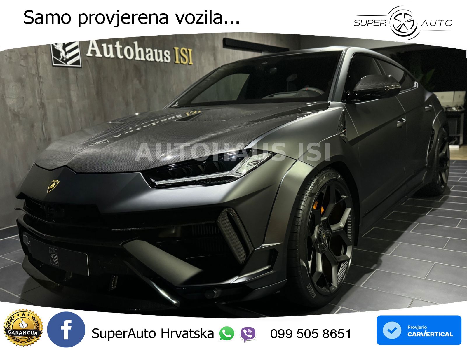 Lamborghini Urus S 4.0 V8 (666 KS) 4WD Automatic LED+GR SJED+ACC