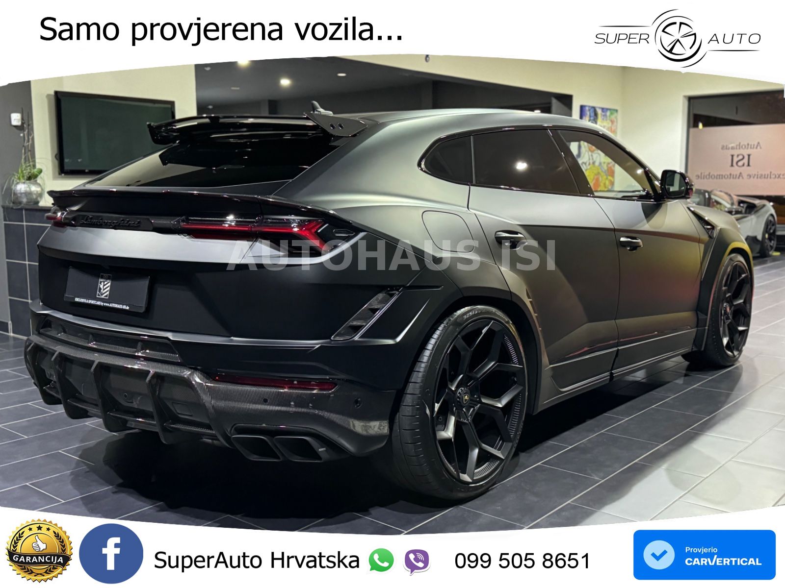 Lamborghini Urus S 4.0 V8 (666 KS) 4WD Automatic LED+GR SJED+ACC