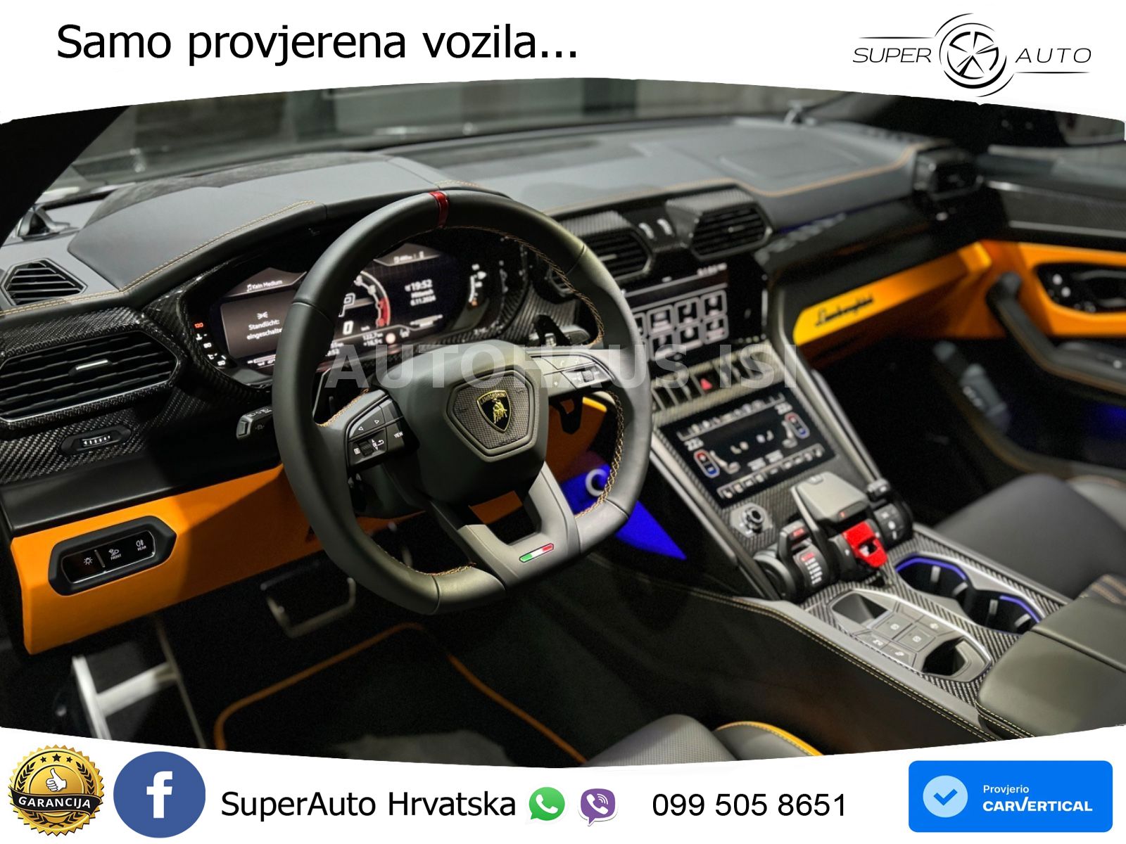 Lamborghini Urus S 4.0 V8 (666 KS) 4WD Automatic LED+GR SJED+ACC