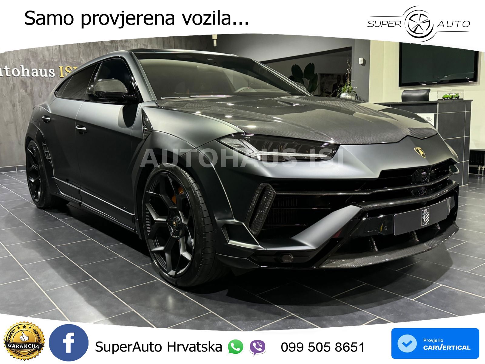 Lamborghini Urus S 4.0 V8 (666 KS) 4WD Automatic LED+GR SJED+ACC