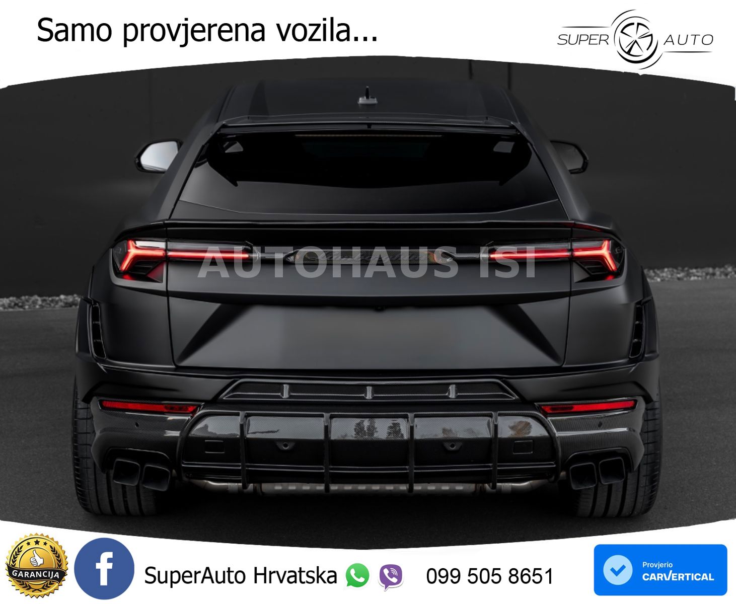 Lamborghini Urus S 4.0 V8 (666 KS) 4WD Automatic LED+GR SJED+ACC