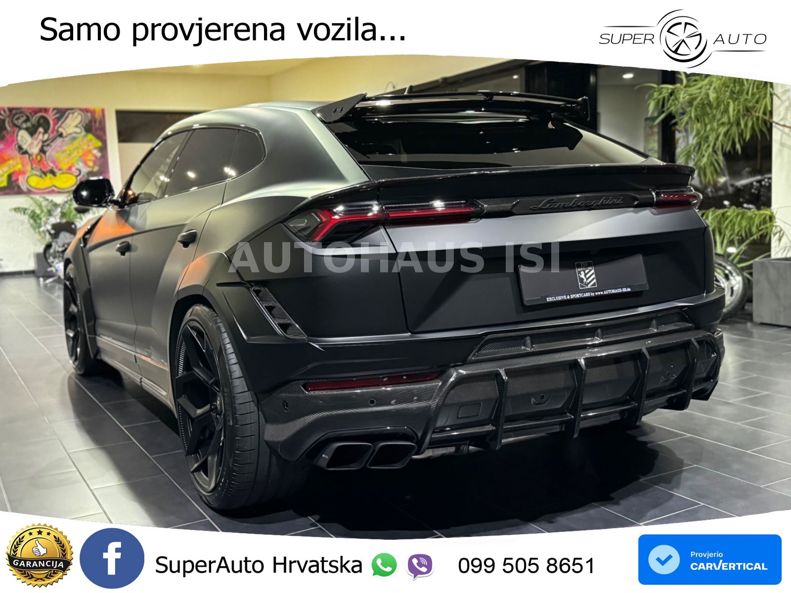 Lamborghini Urus S 4.0 V8 (666 KS) 4WD Automatic LED+GR SJED+ACC