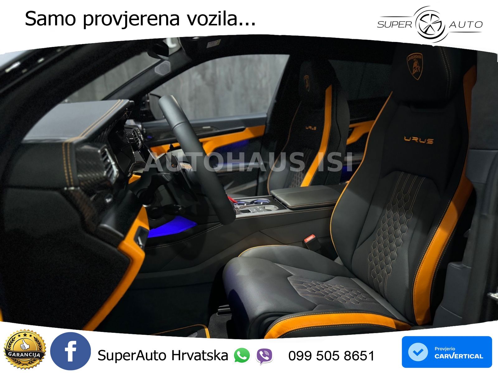 Lamborghini Urus S 4.0 V8 (666 KS) 4WD Automatic LED+GR SJED+ACC