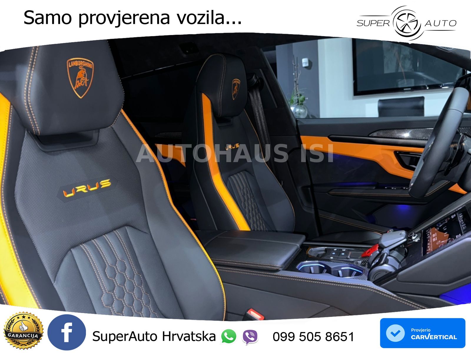 Lamborghini Urus S 4.0 V8 (666 KS) 4WD Automatic LED+GR SJED+ACC