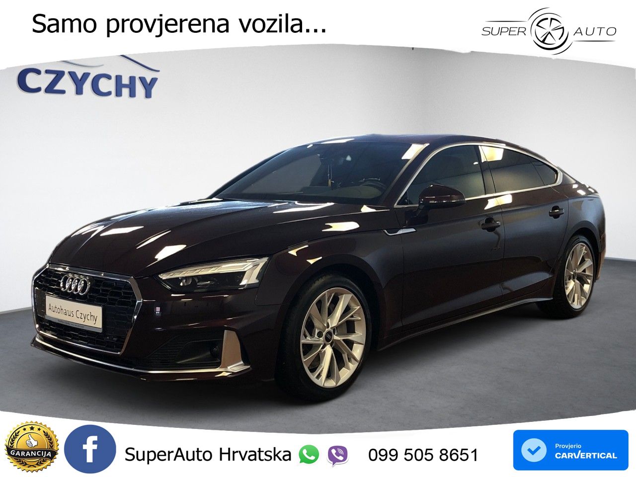 Audi A5 Sportback  40 TFSI (204 KS) S tronic S line