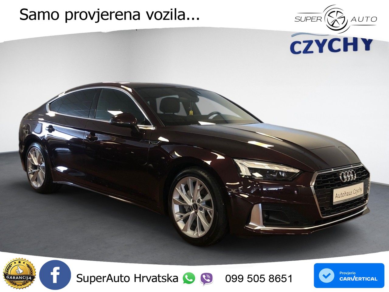 Audi A5 Sportback  40 TFSI (204 KS) S tronic S line