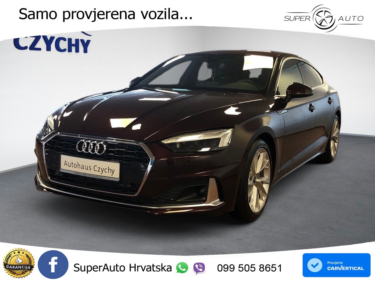 Audi A5 Sportback  40 TFSI (204 KS) S tronic S line