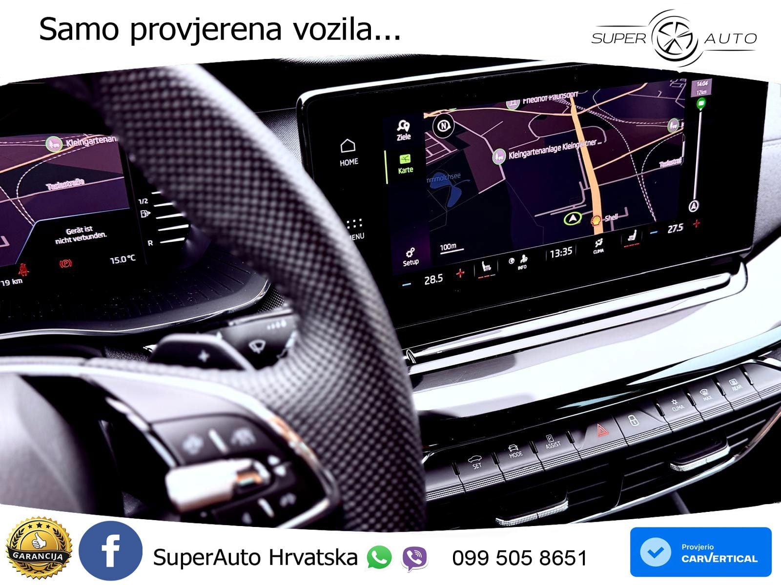 Škoda Octavia Combi 2.0 TDI (150 KS) DSG LED+GR SJED+ACC