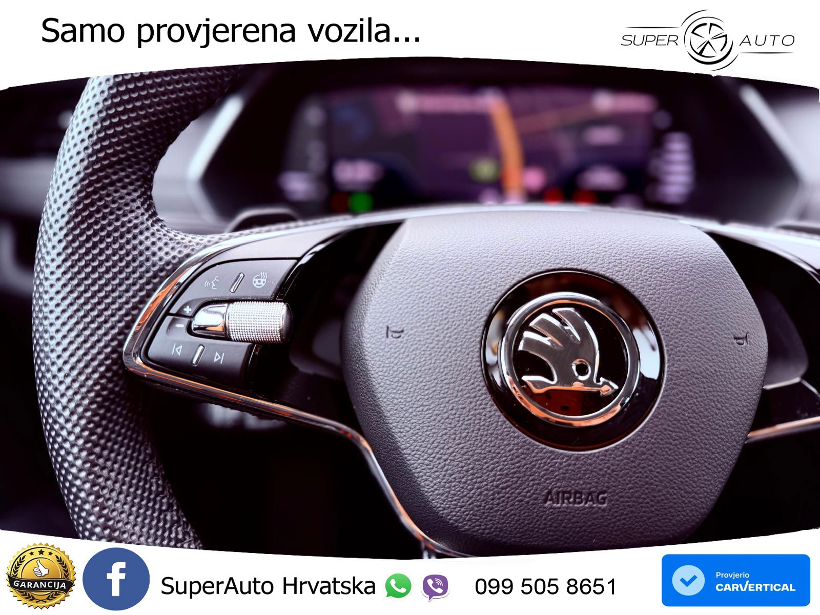 Škoda Octavia Combi 2.0 TDI (150 KS) DSG LED+GR SJED+ACC