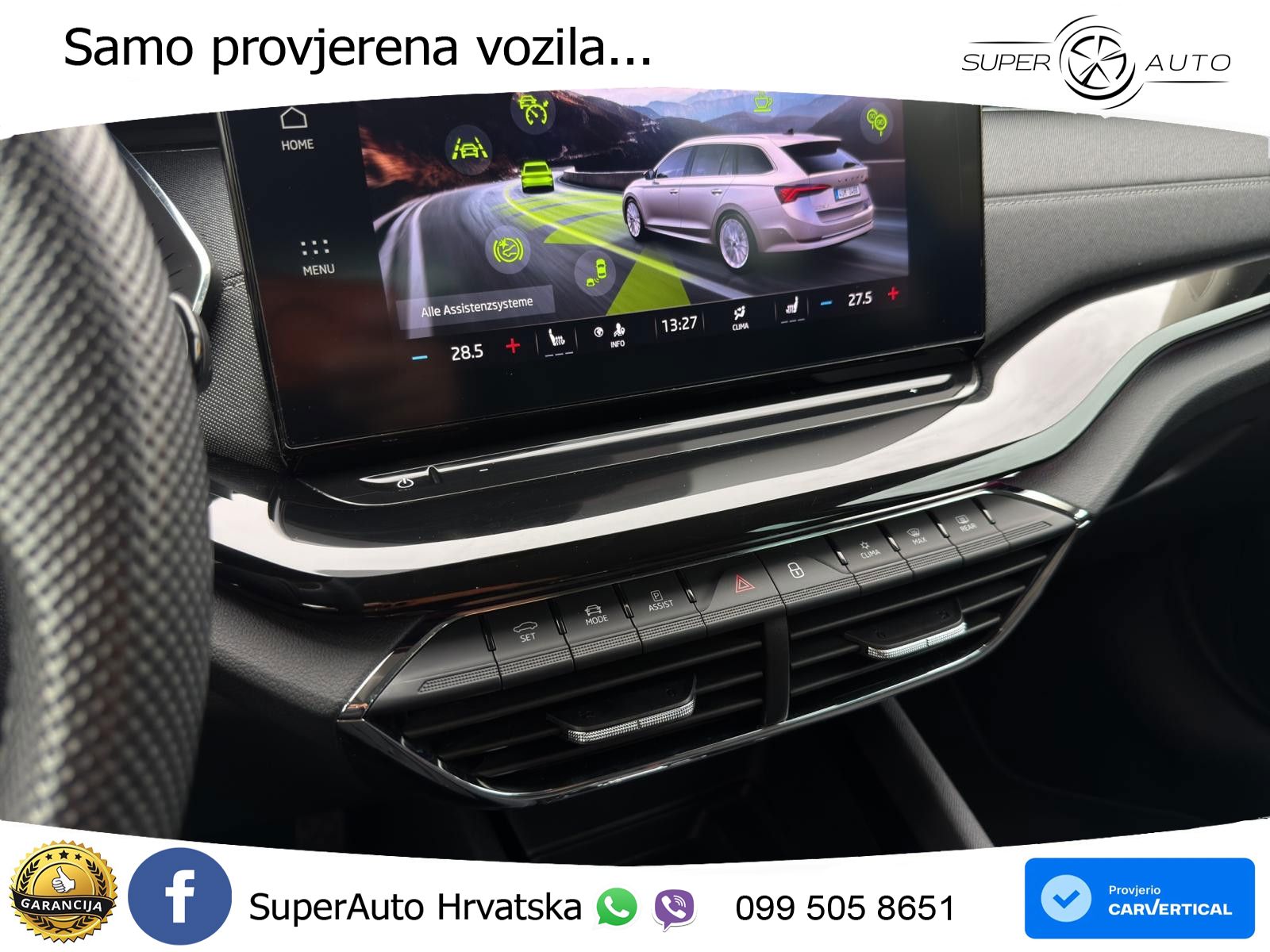 Škoda Octavia Combi 2.0 TDI (150 KS) DSG LED+GR SJED+ACC