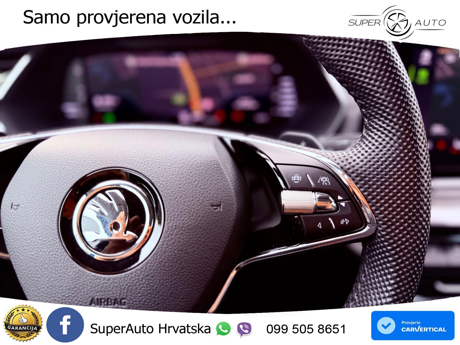 Škoda Octavia Combi 2.0 TDI (150 KS) DSG LED+GR SJED+ACC
