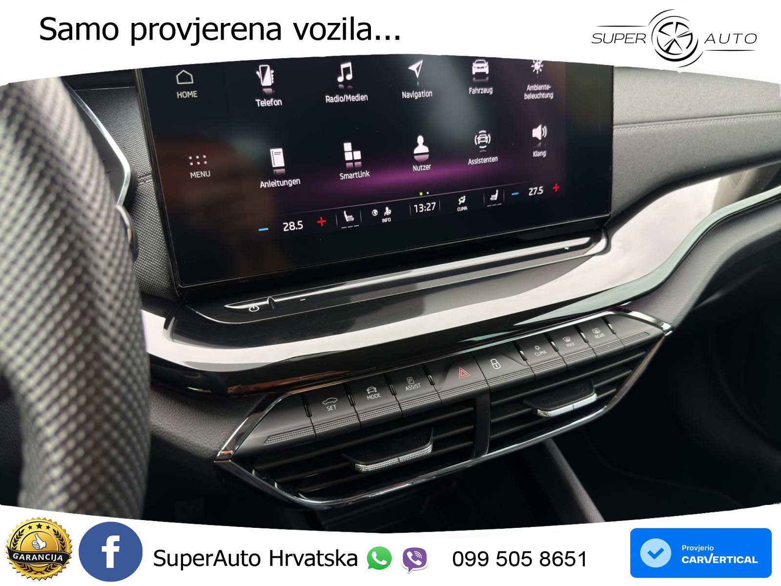 Škoda Octavia Combi 2.0 TDI (150 KS) DSG LED+GR SJED+ACC
