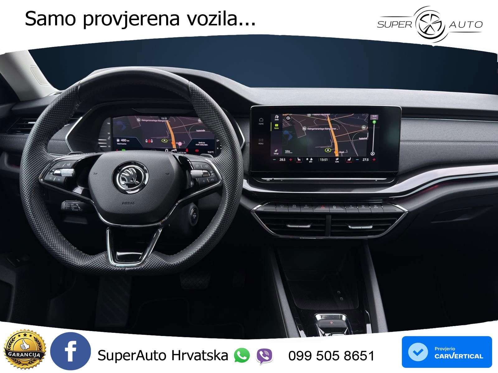 Škoda Octavia Combi 2.0 TDI (150 KS) DSG LED+GR SJED+ACC