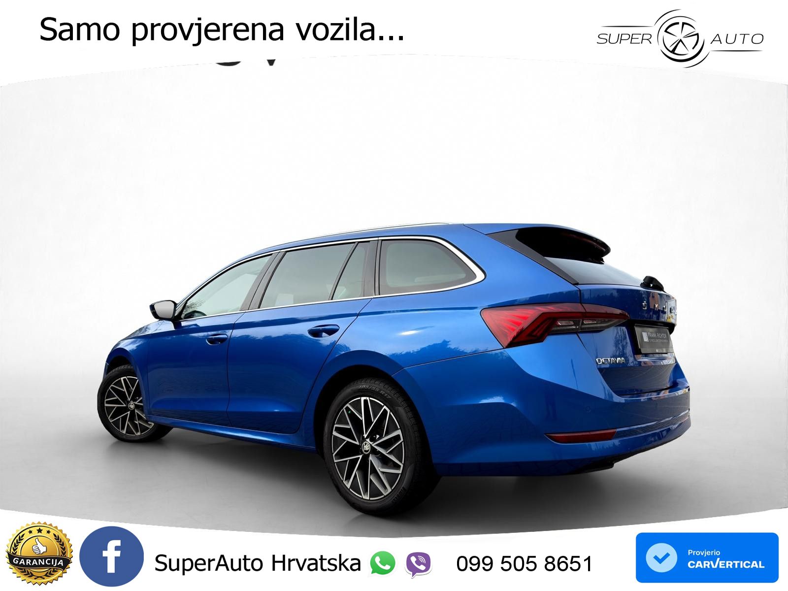Škoda Octavia Combi 2.0 TDI (150 KS) DSG LED+GR SJED+ACC