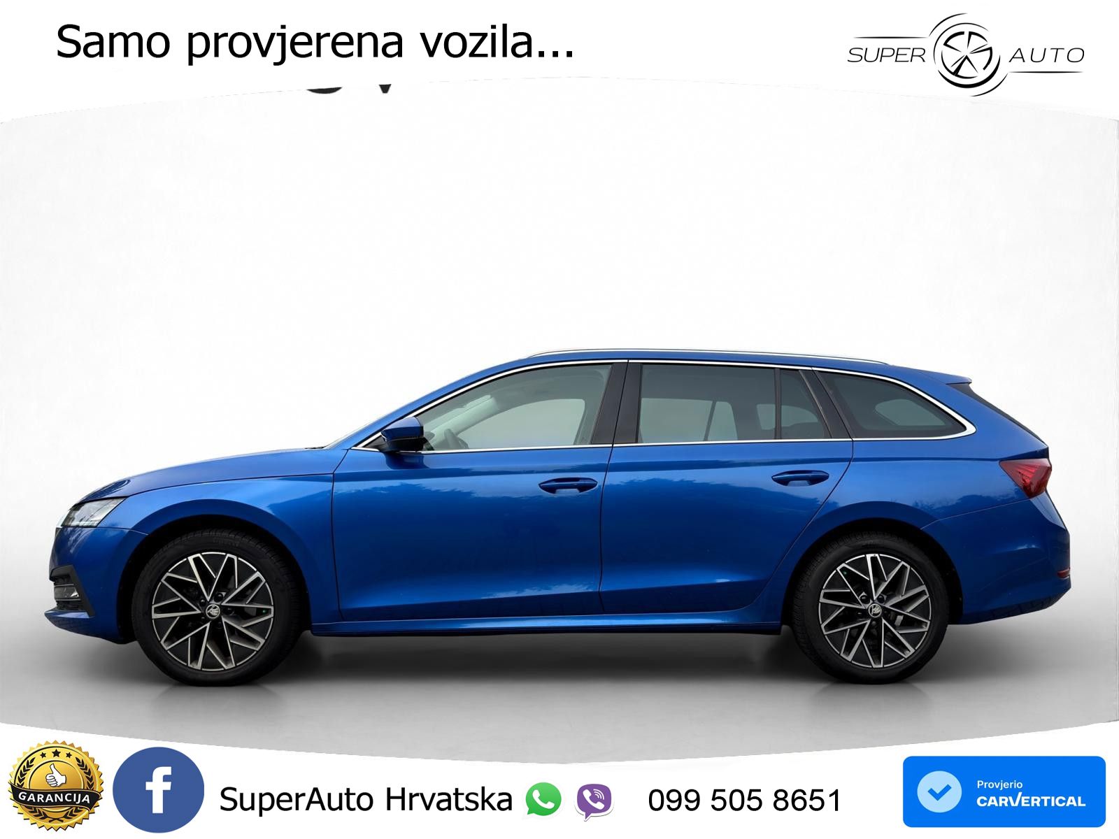 Škoda Octavia Combi 2.0 TDI (150 KS) DSG LED+GR SJED+ACC