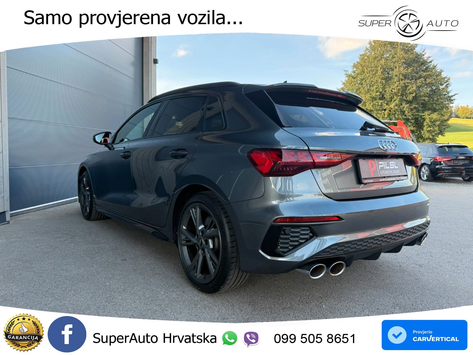 Audi S3 2.0 TFSI (310 KS) quattro S tronic MATRIX+GR SJED+KAM