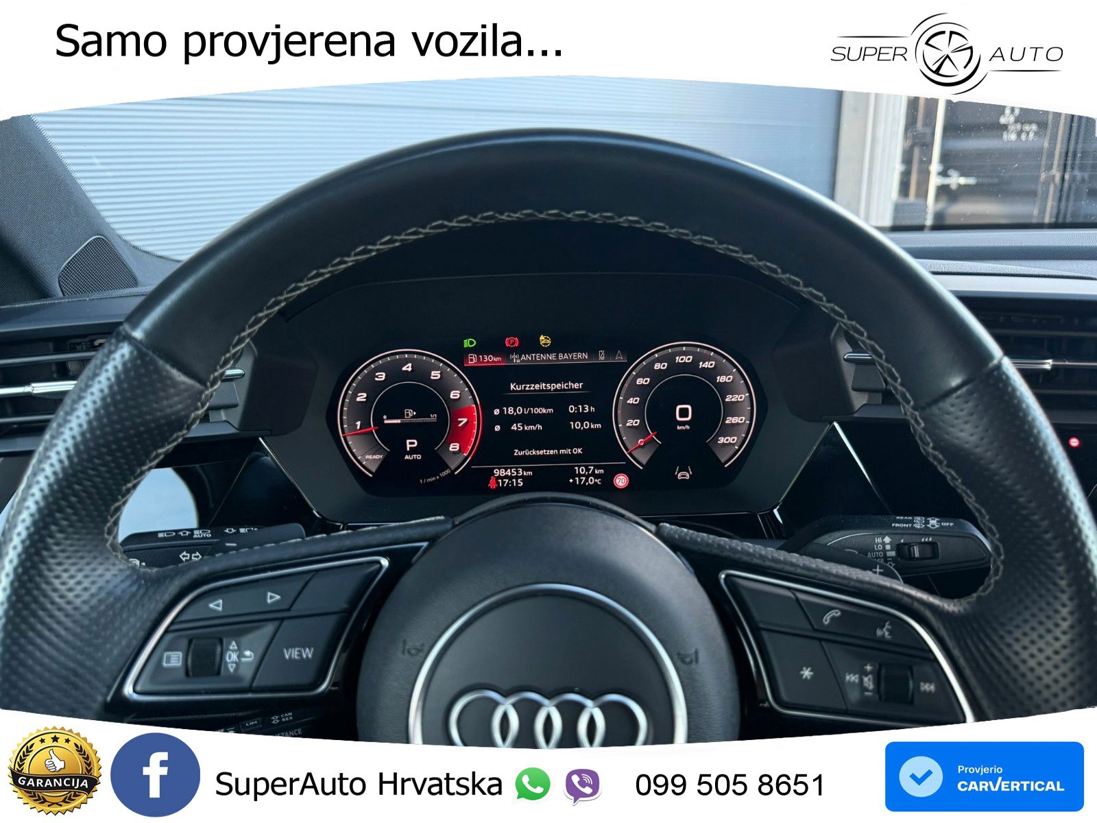 Audi S3 2.0 TFSI (310 KS) quattro S tronic MATRIX+GR SJED+KAM