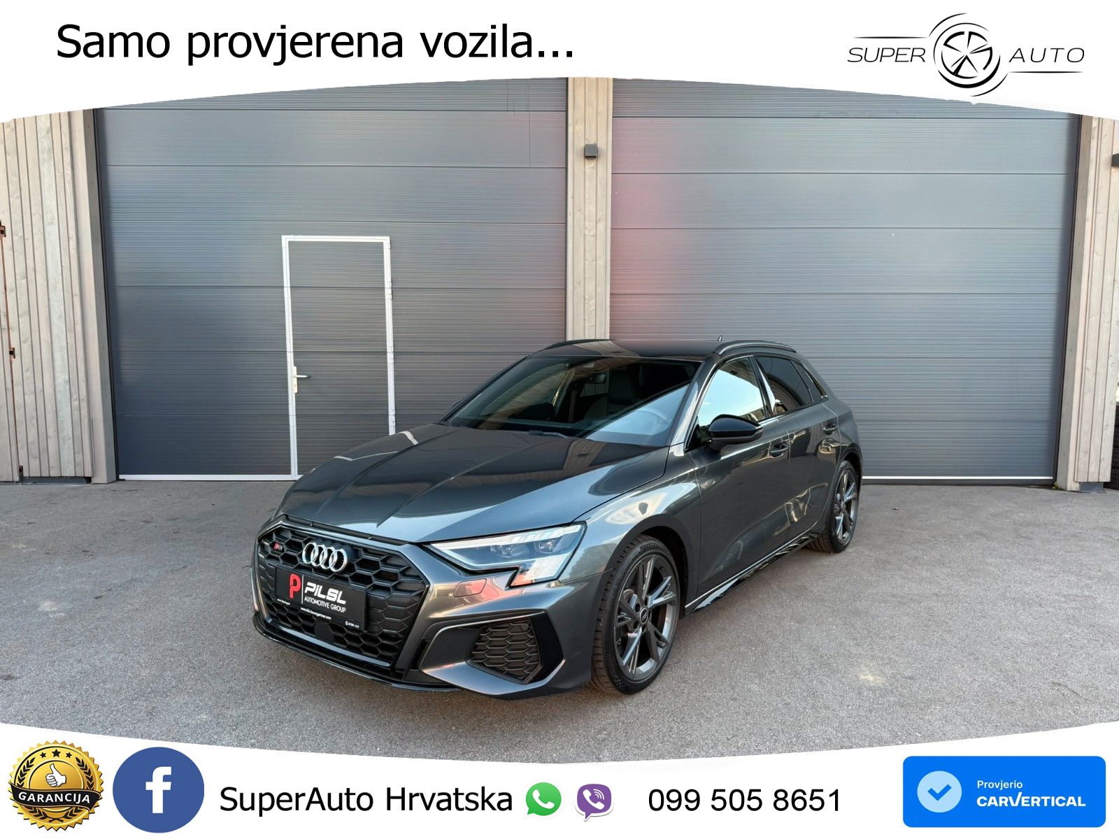 Audi S3 2.0 TFSI (310 KS) quattro S tronic MATRIX+GR SJED+KAM