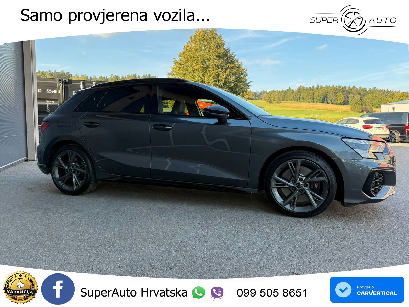 Audi S3 2.0 TFSI (310 KS) quattro S tronic MATRIX+GR SJED+KAM