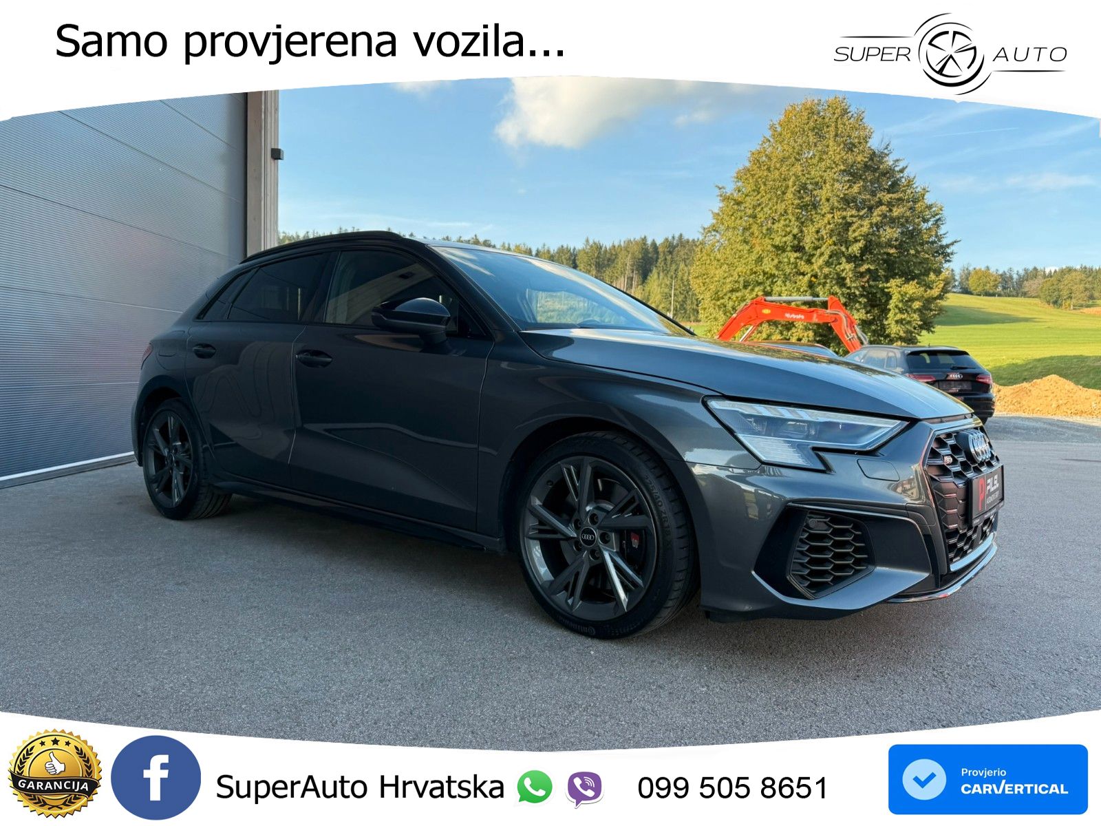 Audi S3 2.0 TFSI (310 KS) quattro S tronic MATRIX+GR SJED+KAM