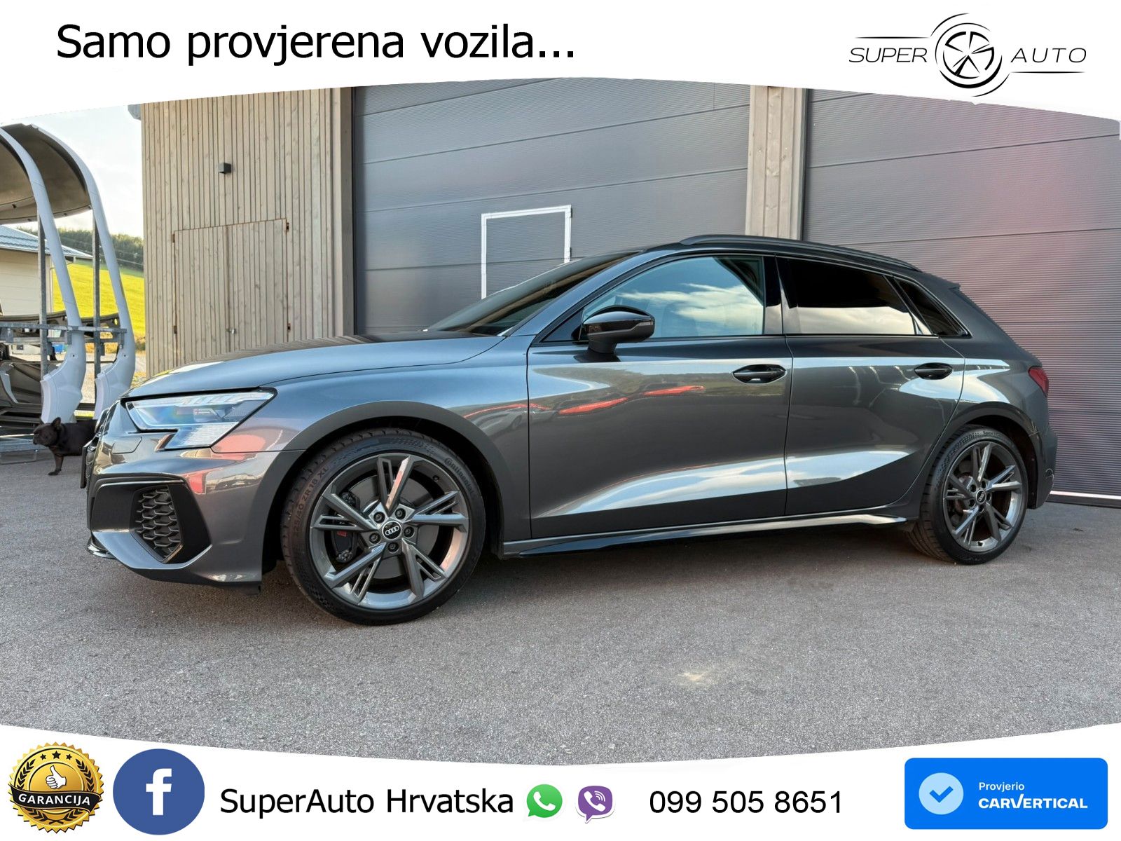Audi S3 2.0 TFSI (310 KS) quattro S tronic MATRIX+GR SJED+KAM