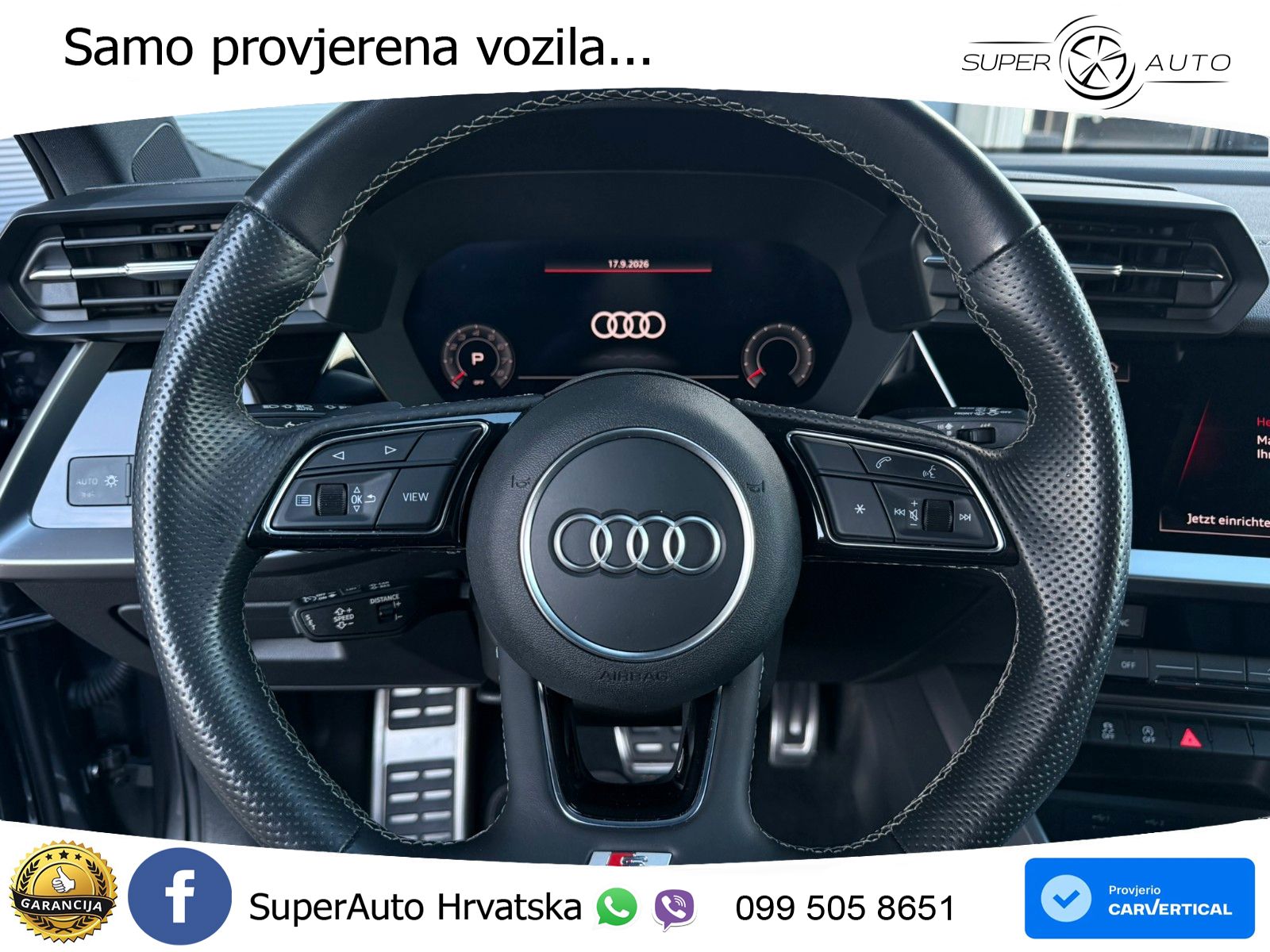Audi S3 2.0 TFSI (310 KS) quattro S tronic MATRIX+GR SJED+KAM