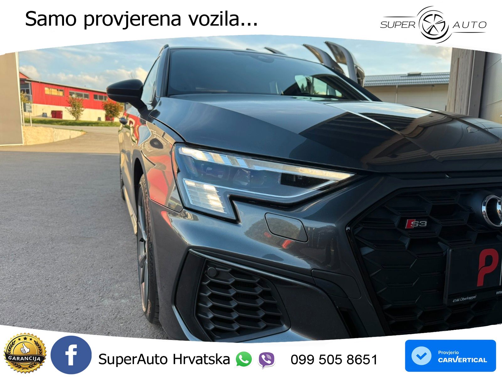 Audi S3 2.0 TFSI (310 KS) quattro S tronic MATRIX+GR SJED+KAM
