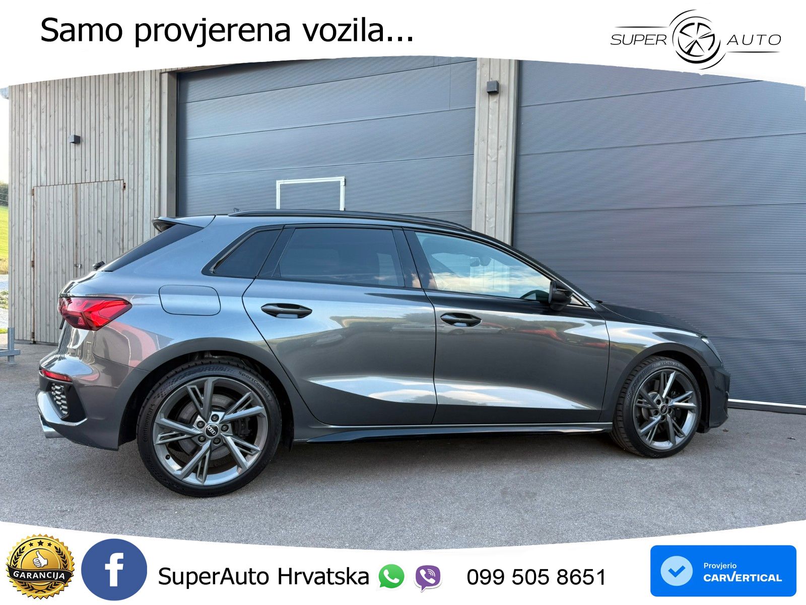 Audi S3 2.0 TFSI (310 KS) quattro S tronic MATRIX+GR SJED+KAM