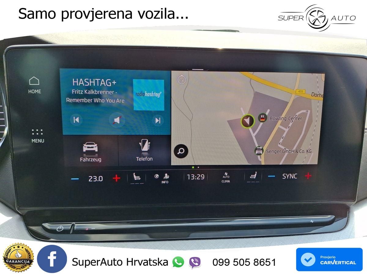 Škoda Octavia Combi 2.0 TDI (150 KS) DSG LED+GR SJED+ACC