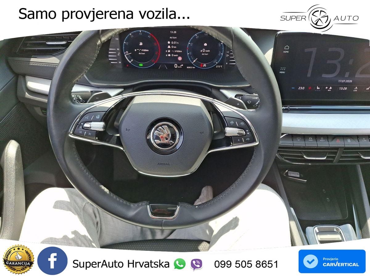 Škoda Octavia Combi 2.0 TDI (150 KS) DSG LED+GR SJED+ACC