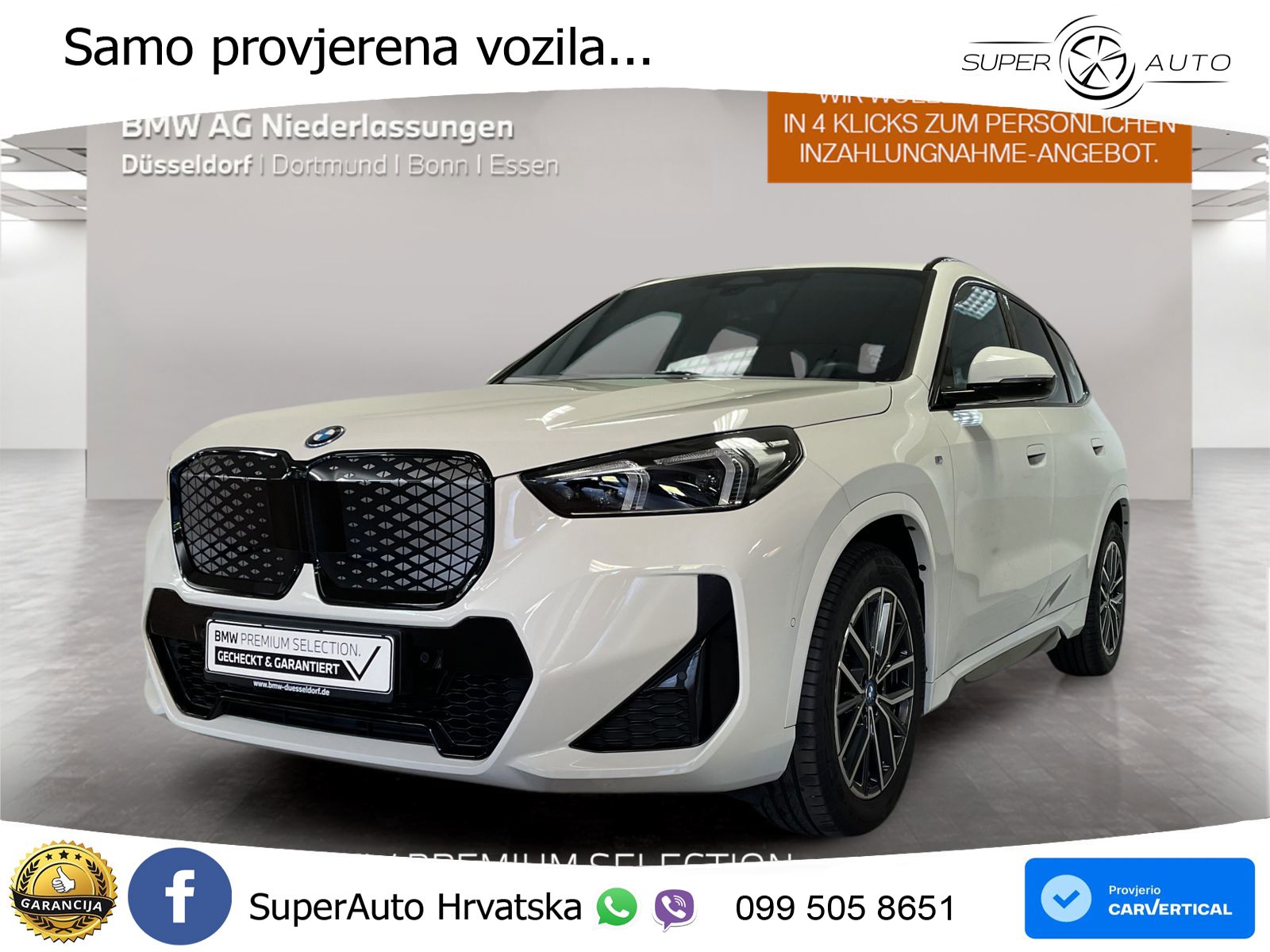 BMW iX1 66.5 kWh (204 KS) eDrive20