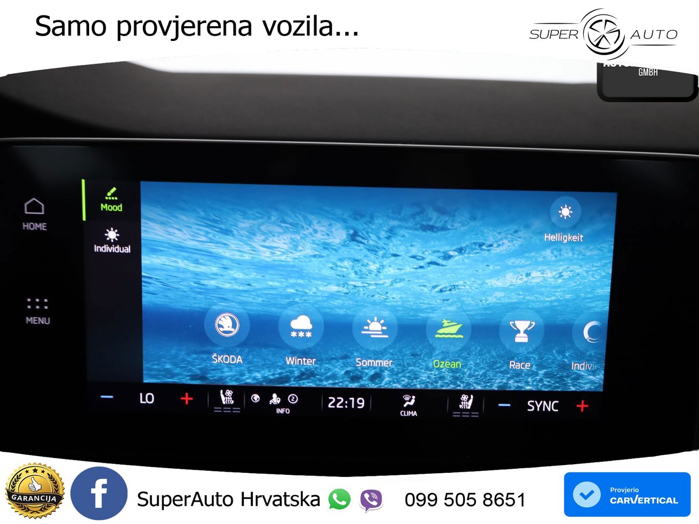 Škoda Octavia Combi 2.0 TSI (190 KS) 4x4 DSG LED+GR SJED+ACC