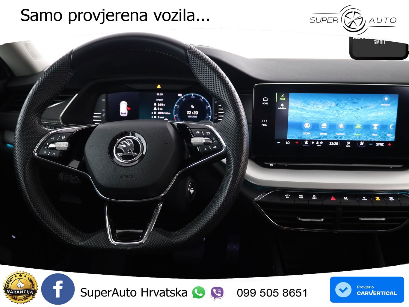 Škoda Octavia Combi 2.0 TSI (190 KS) 4x4 DSG LED+GR SJED+ACC