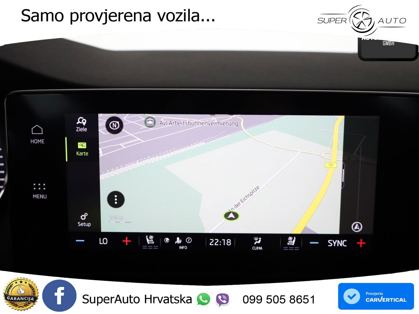 Škoda Octavia Combi 2.0 TSI (190 KS) 4x4 DSG LED+GR SJED+ACC