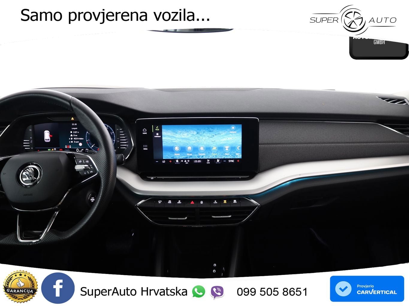 Škoda Octavia Combi 2.0 TSI (190 KS) 4x4 DSG LED+GR SJED+ACC