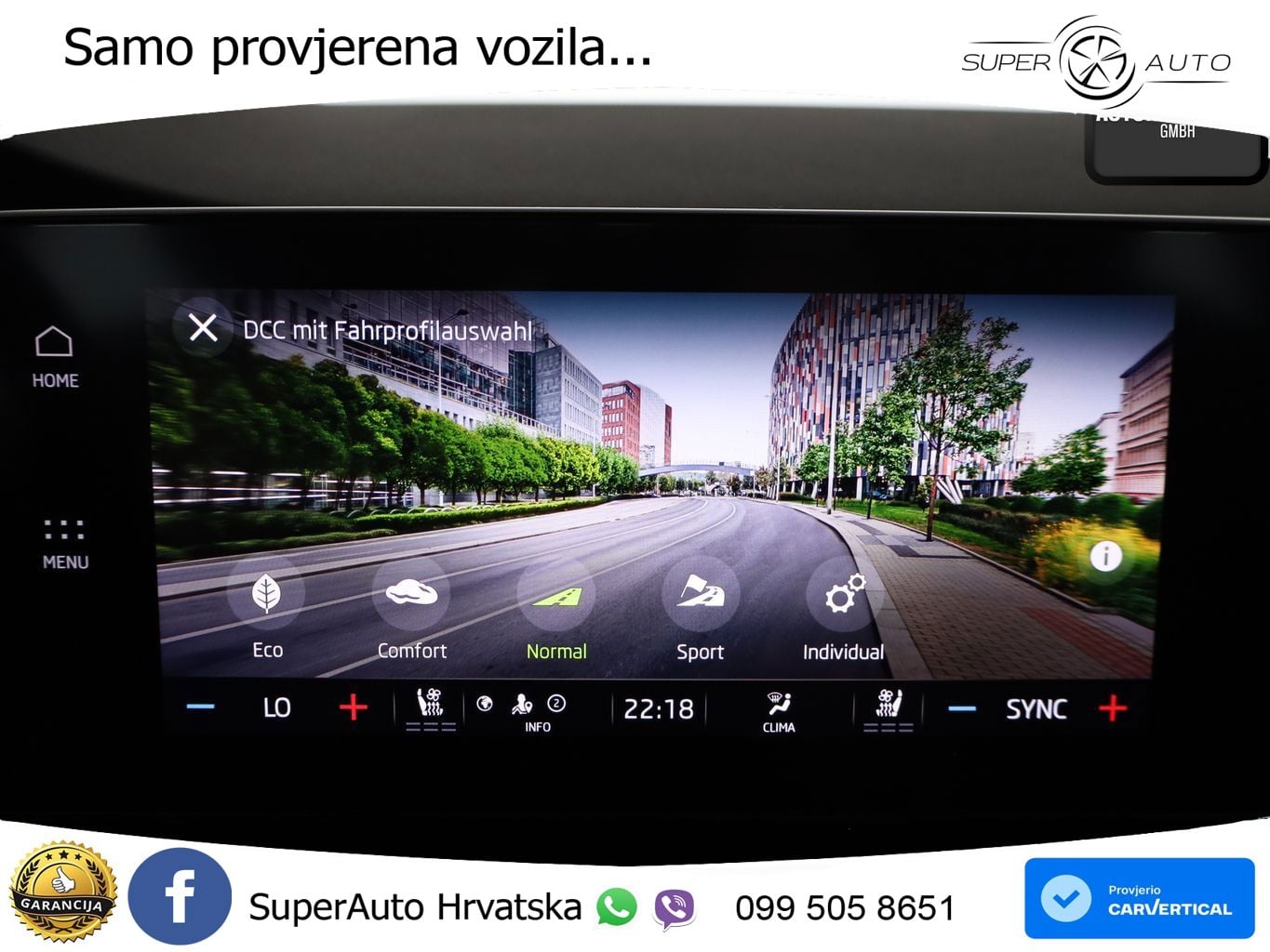 Škoda Octavia Combi 2.0 TSI (190 KS) 4x4 DSG LED+GR SJED+ACC