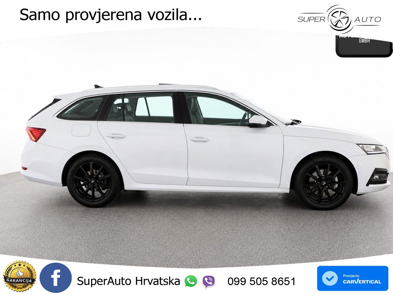 Škoda Octavia Combi 2.0 TSI (190 KS) 4x4 DSG LED+GR SJED+ACC