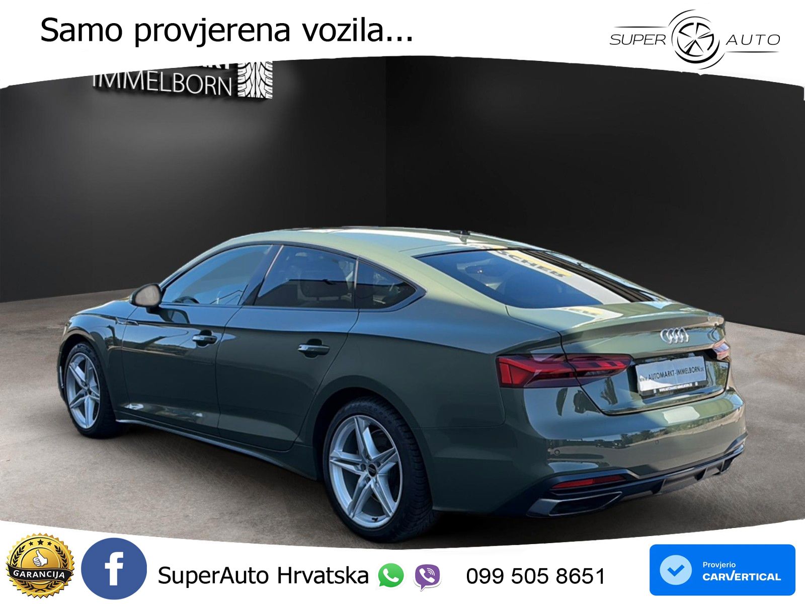 Audi A5 Sportback 40 TDI (204 KS) S tronic advanced