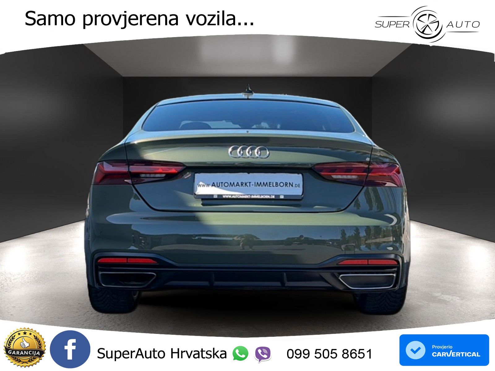 Audi A5 Sportback 40 TDI (204 KS) S tronic advanced