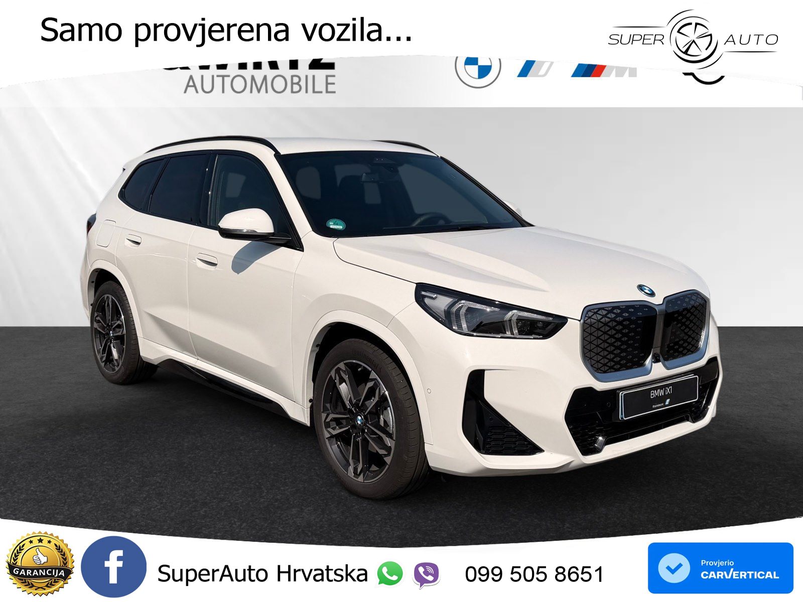 BMW iX1 66.5 kWh (204 KS) eDrive20