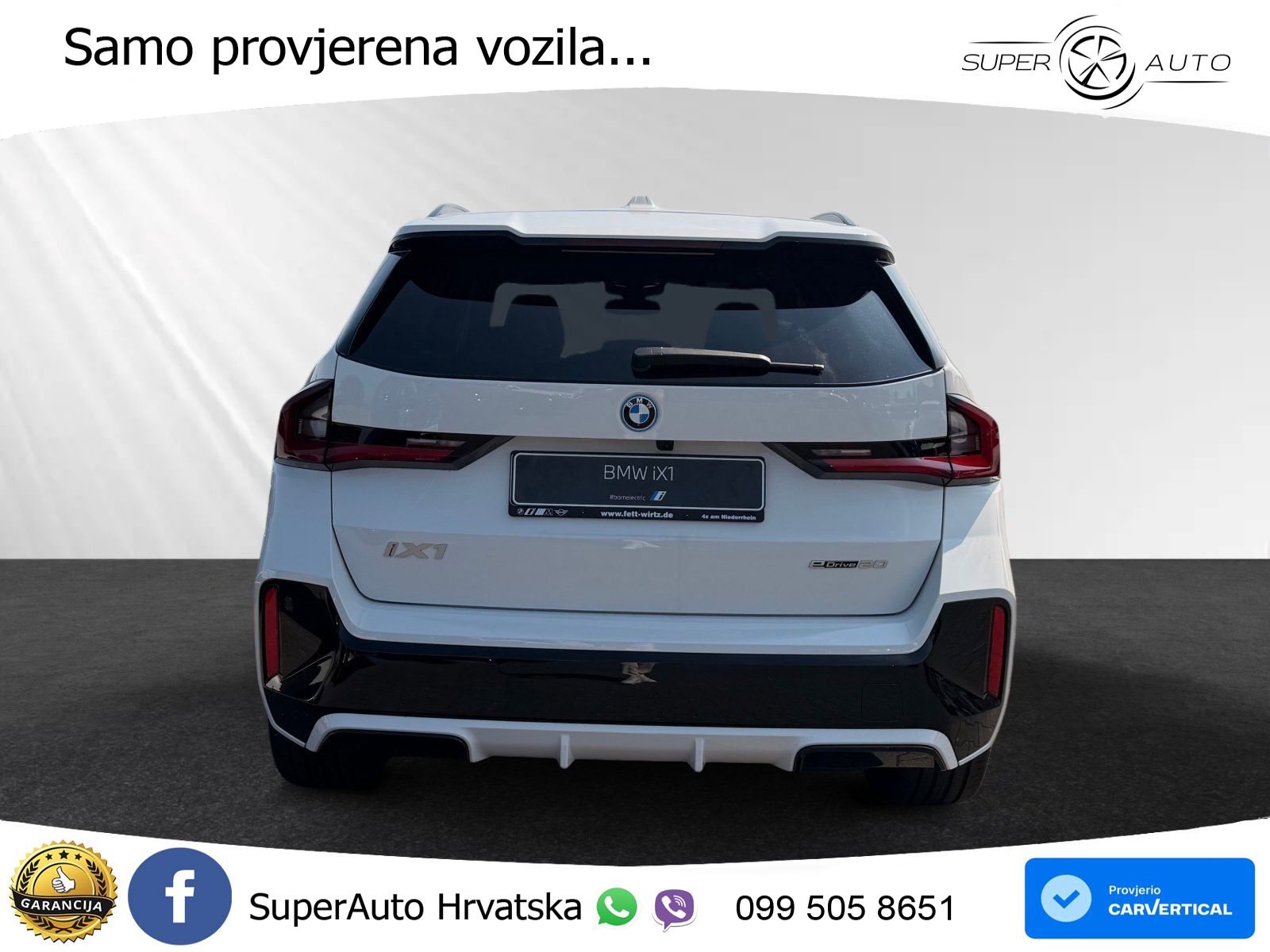 BMW iX1 66.5 kWh (204 KS) eDrive20