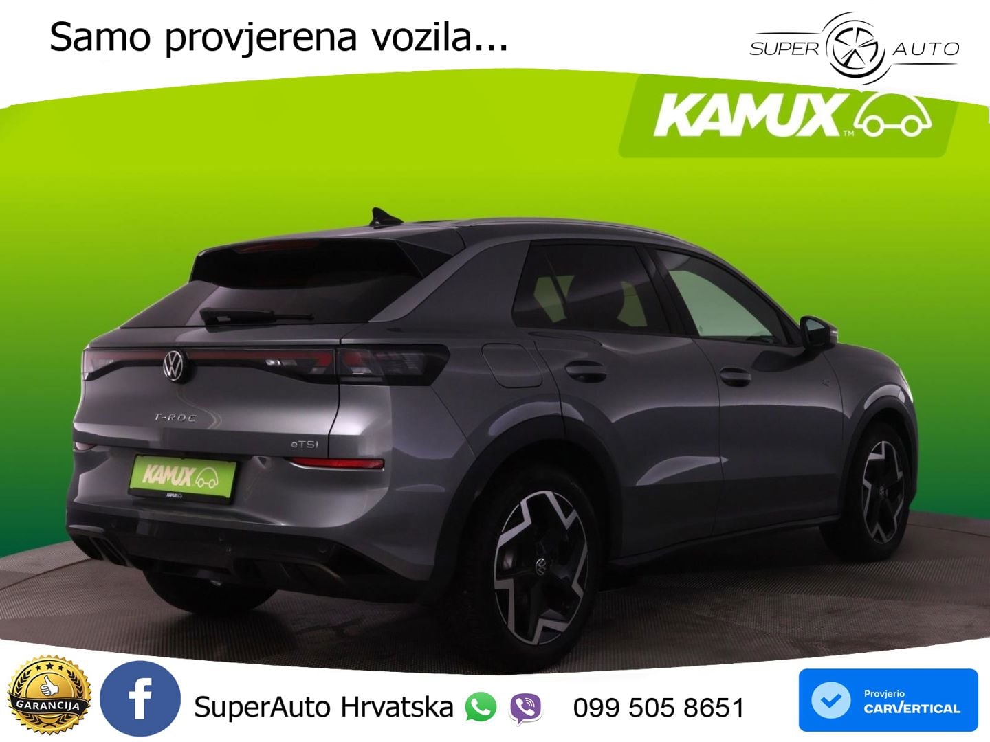 Volkswagen T-Roc II 1.5 eTSI (150 KS)  DSG LED+GR SJED+ACC