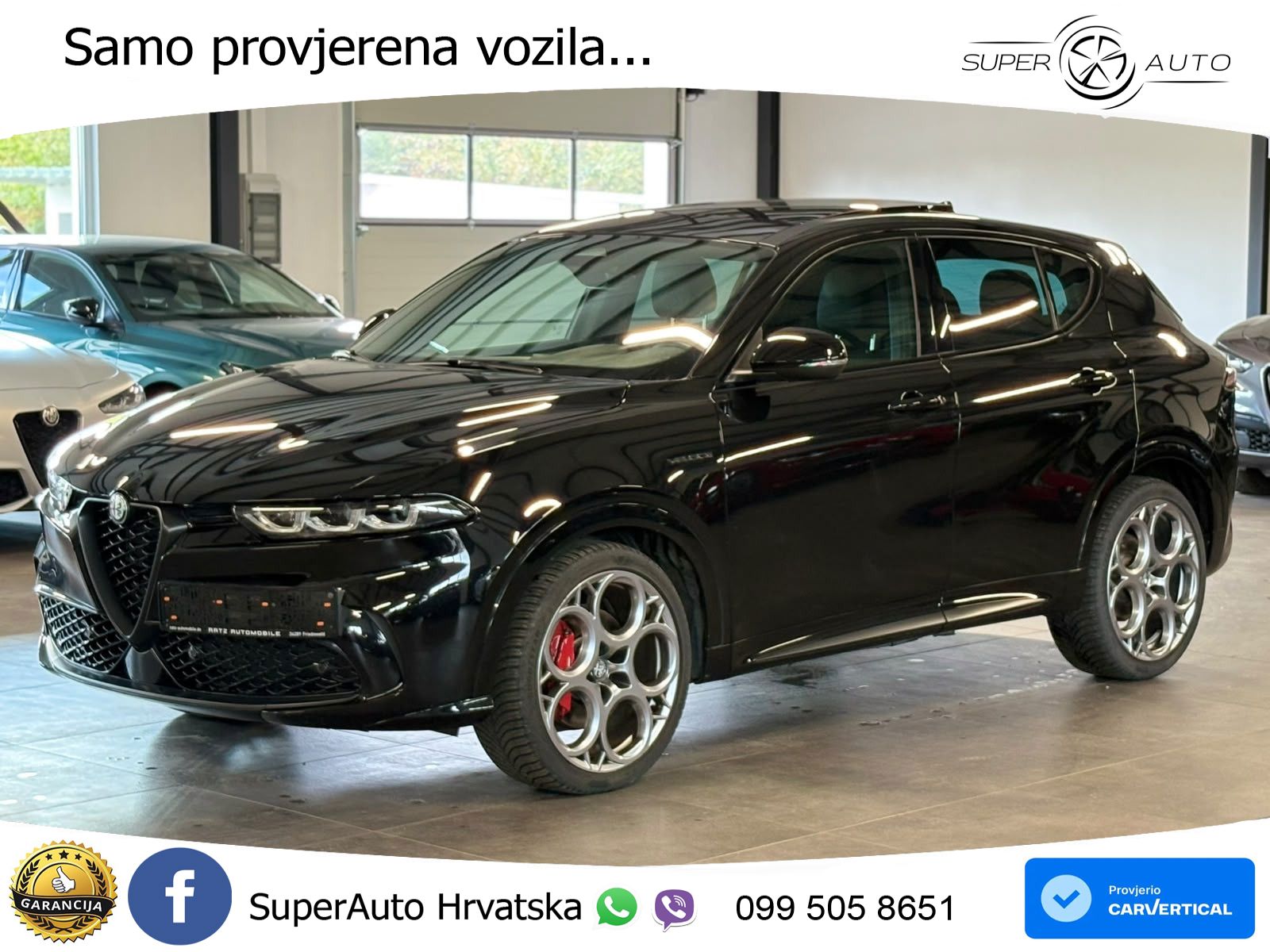 Alfa Romeo Tonale 1.5 VGT (160 KS) 48V-Hybrid TCT LED+GR SJED+ACC