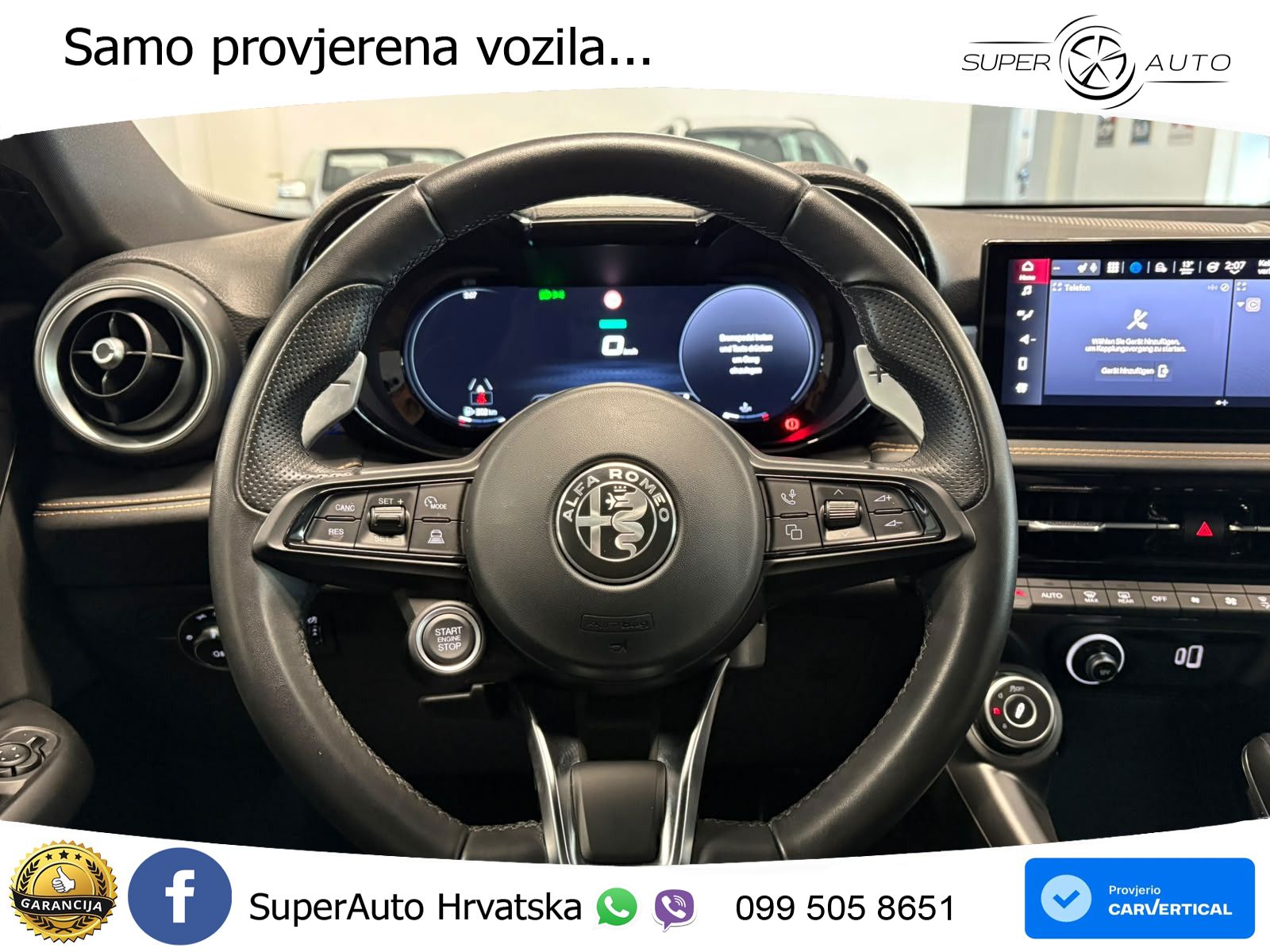 Alfa Romeo Tonale 1.5 VGT (160 KS) 48V-Hybrid TCT LED+GR SJED+ACC