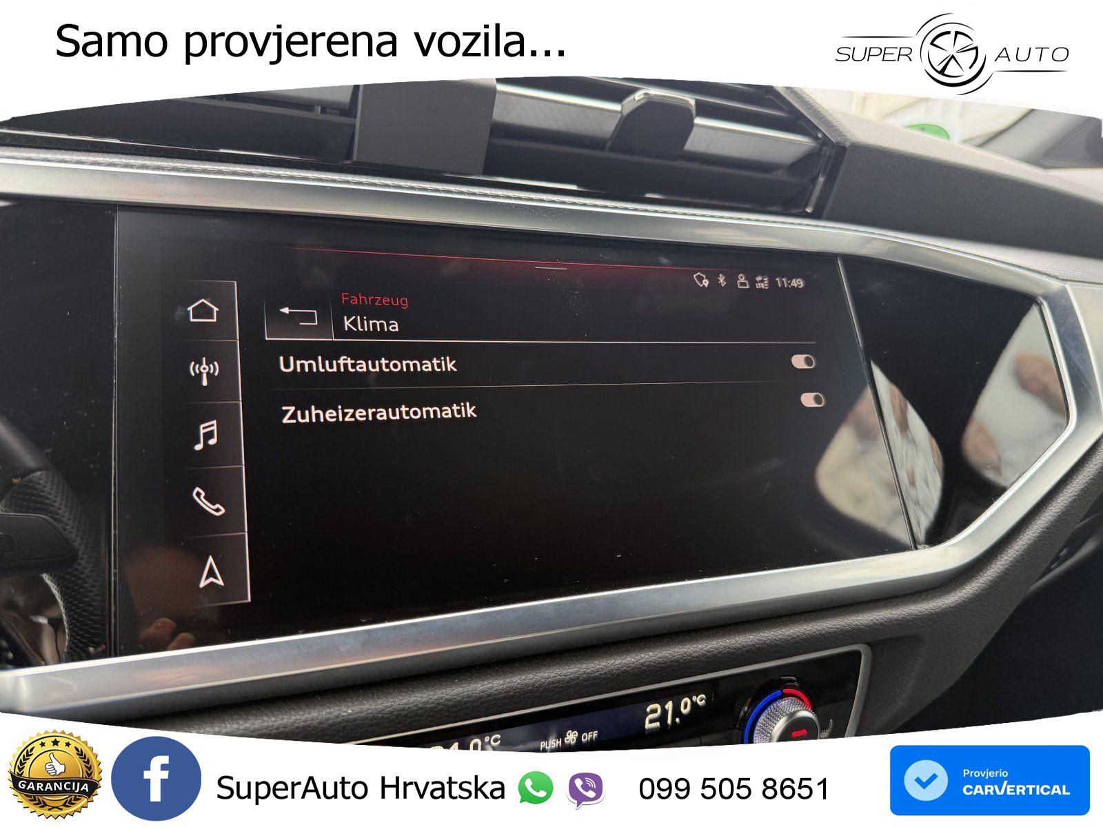 Audi Q3 40 TDI (200 KS) quattro S tronic advanced LED+GR SJED+ACC