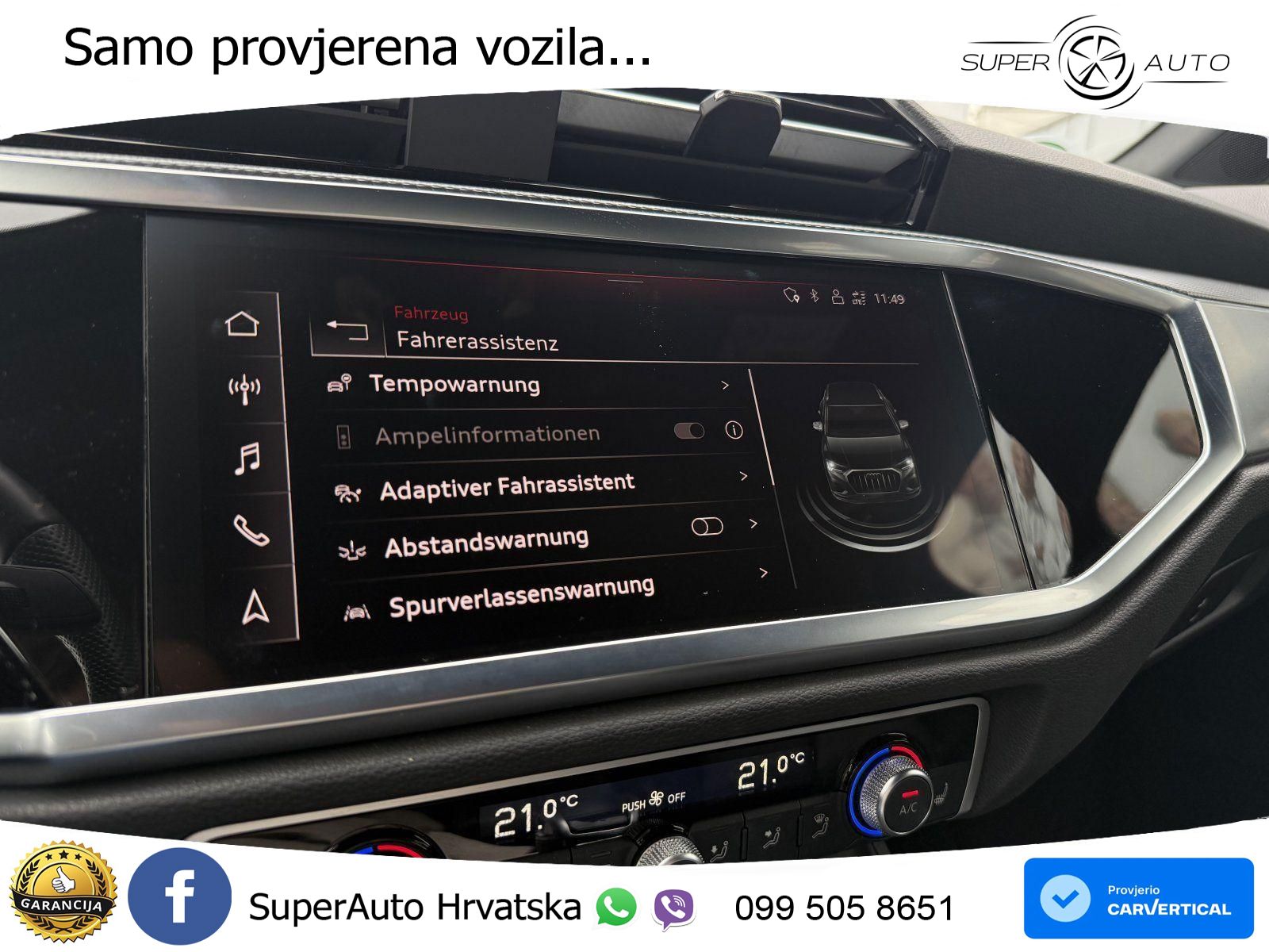 Audi Q3 40 TDI (200 KS) quattro S tronic advanced LED+GR SJED+ACC